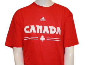 Red Adidas Canada T Shirt