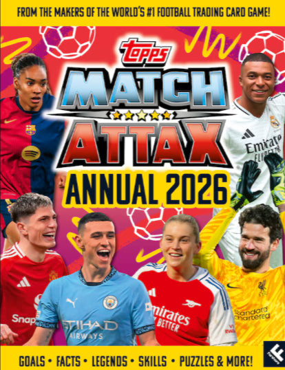 Topps Match Attax Annual Hardcover Book