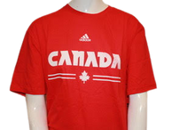 Load image into Gallery viewer, Red Adidas Canada T Shirt