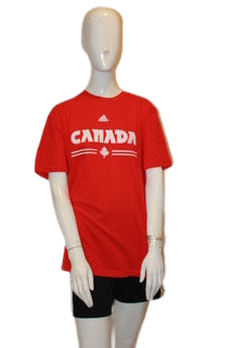 Red Adidas Canada T Shirt