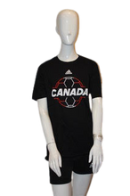 Load image into Gallery viewer, Black Adidas Canada T Shirt